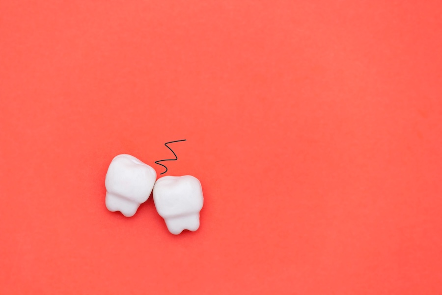 image of molars for bruxism concept, and how custom nightguards can help
